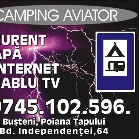 Camping Aviator Busteni, Parcela campare Corturi-2