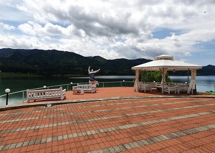 Vila Franceză - Cazare cu jacuzzi pe malul lacului Colibița