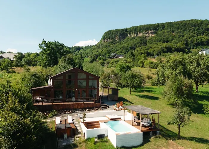 Le Chalet M - Cabană cu o panoramă de poveste.